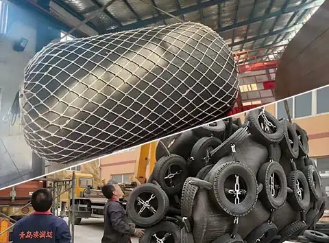 Marine Inflatable Rubber Fenders